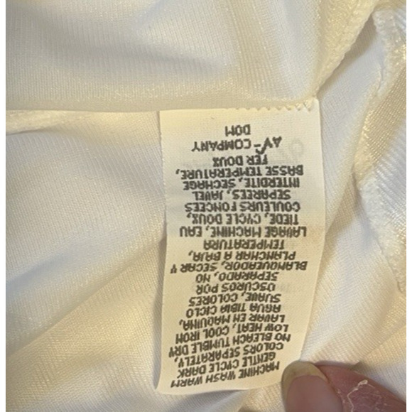 Vanity Fair Full Slip Women 38 Creamy White Lace Trim Nylon Blend Pin Up Work - Picture 10 of 11